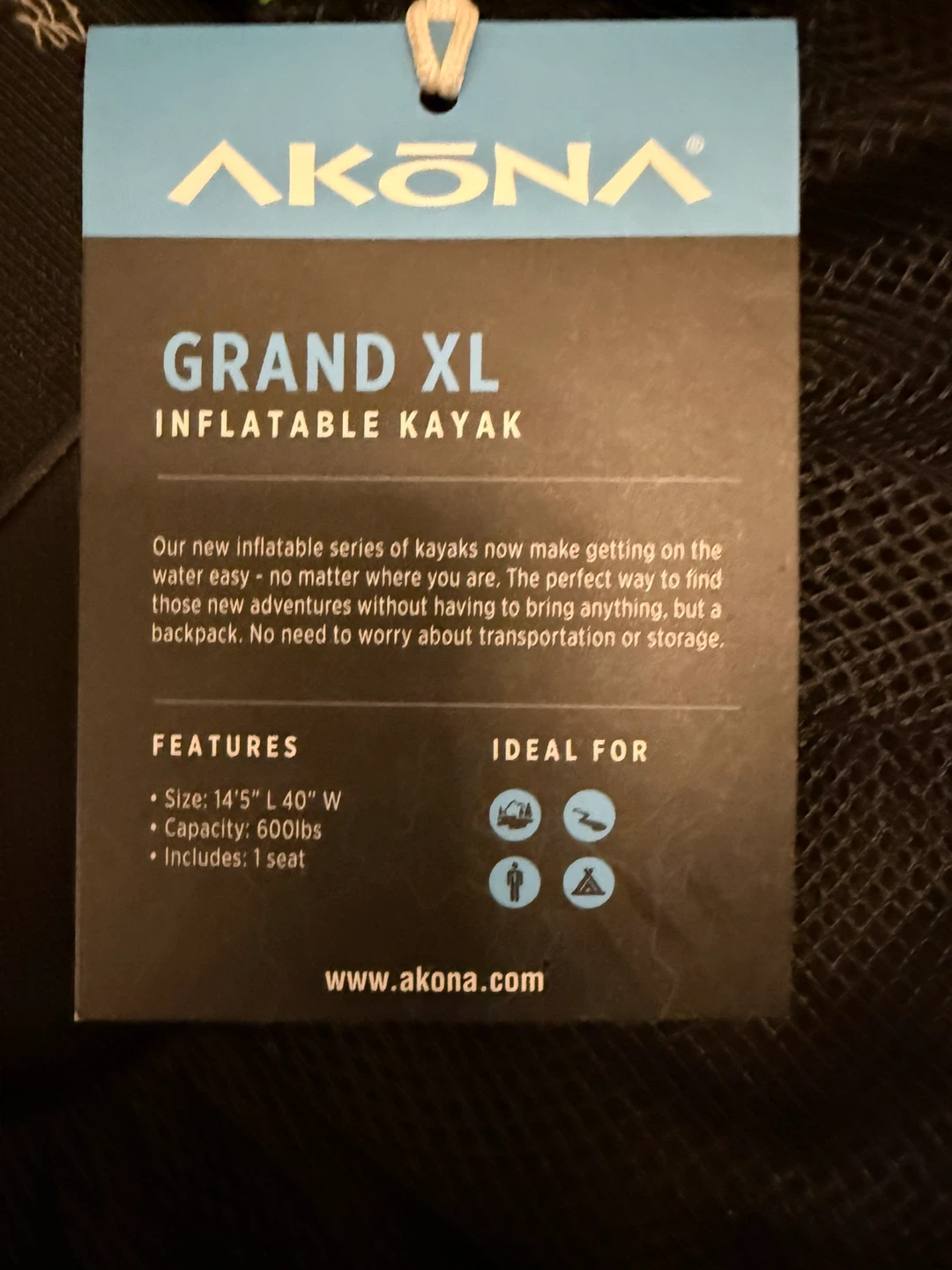 Akona Grand XL Inflatable Kayak - New - photo 4