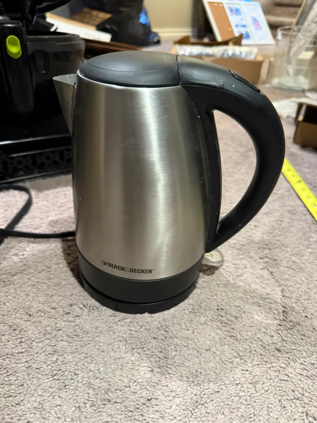 Black & Decker Stainless Steel Electric Kettle