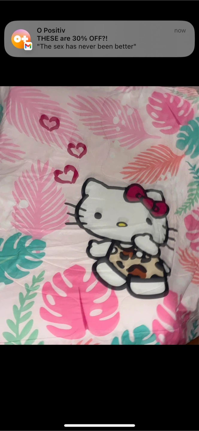 Hello Kitty Bed Set