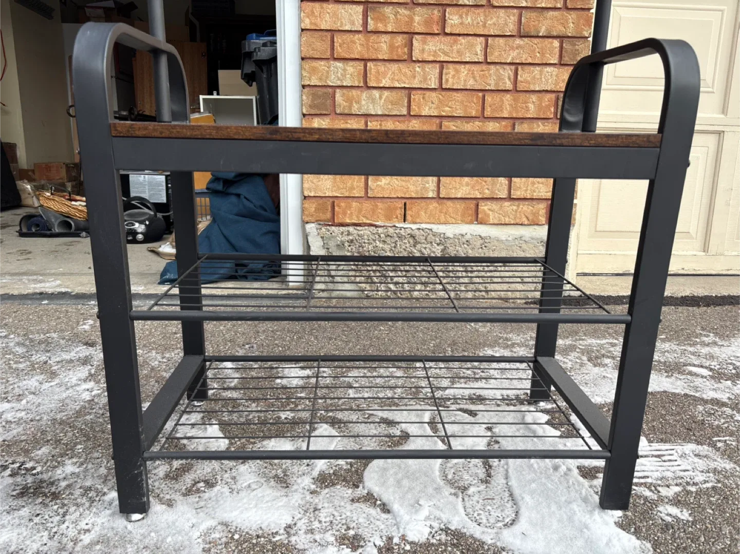 Hall tree bench with hooks image indicator(4)