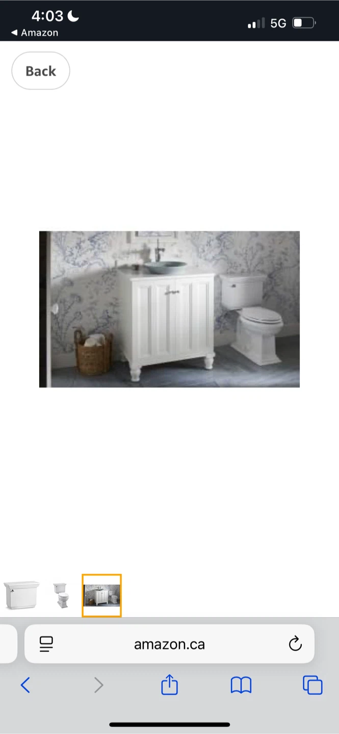 New Kohler Memoirs Stately Toilet Tank - White - photo 3