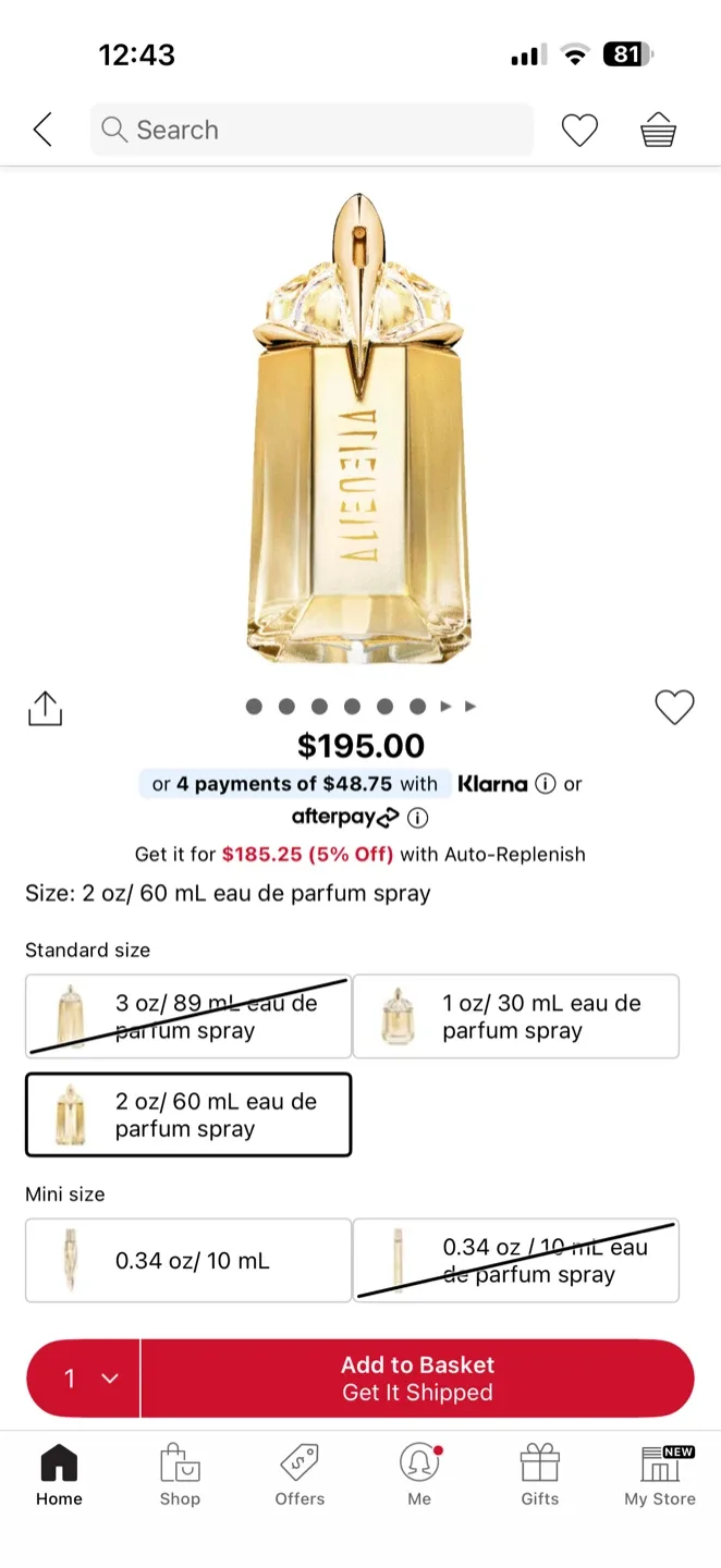 🎁 Mugler Alien & Angel Gift Set (Perfume, candles, lotion) NEW! image indicator(9)