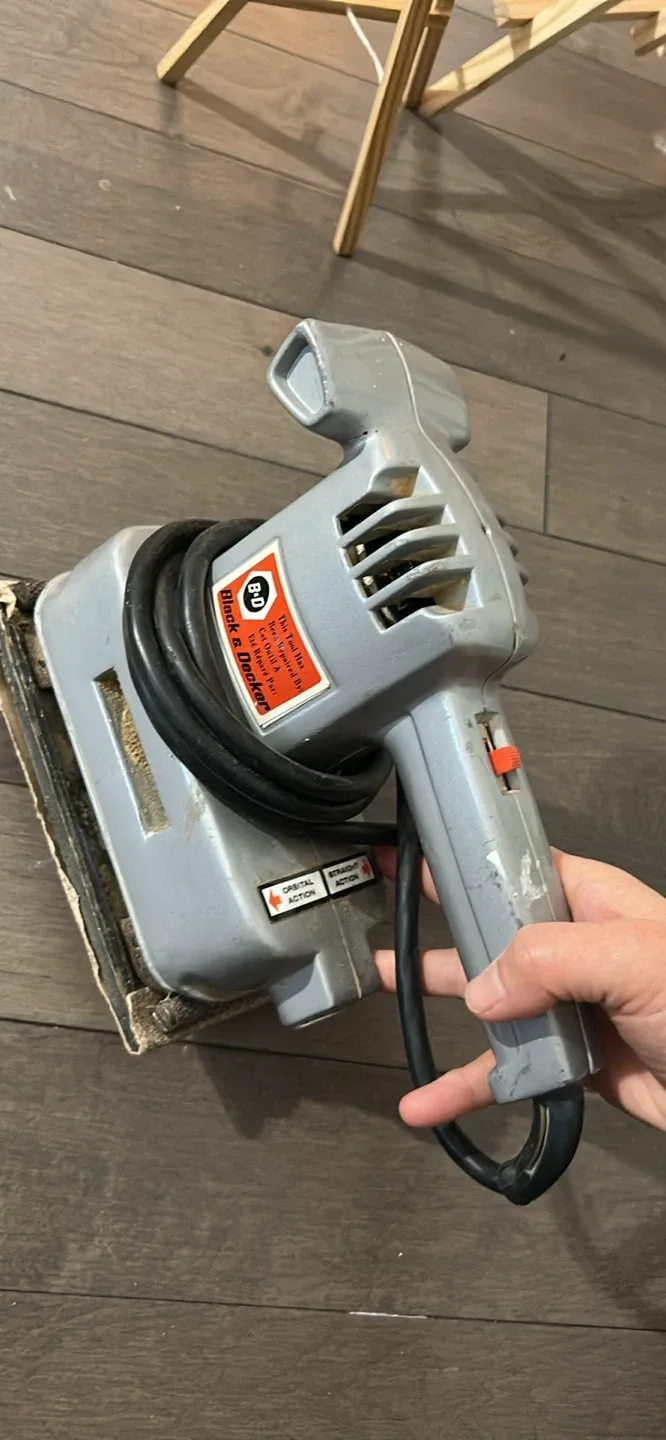 Vintage Black & Decker Orbital Sander