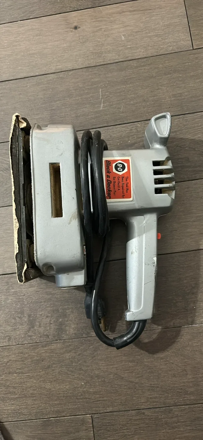 Vintage Black & Decker Orbital Sander image indicator(2)