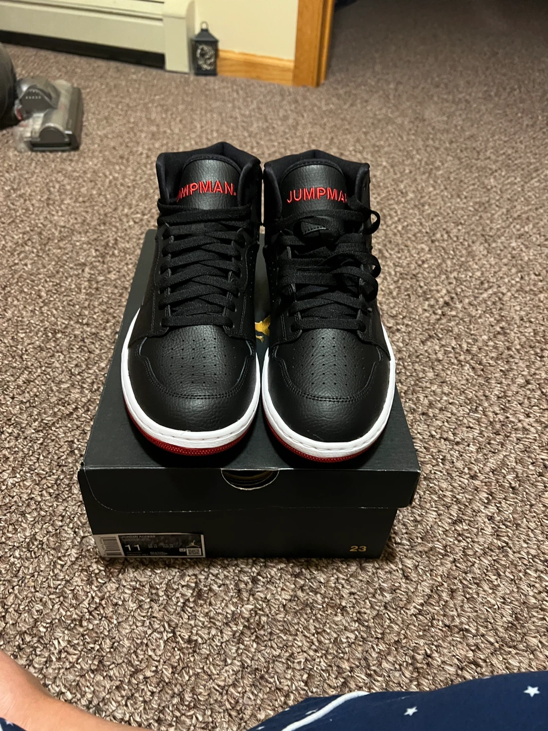 Jordan Access Black/Red - Size 11 - photo 2