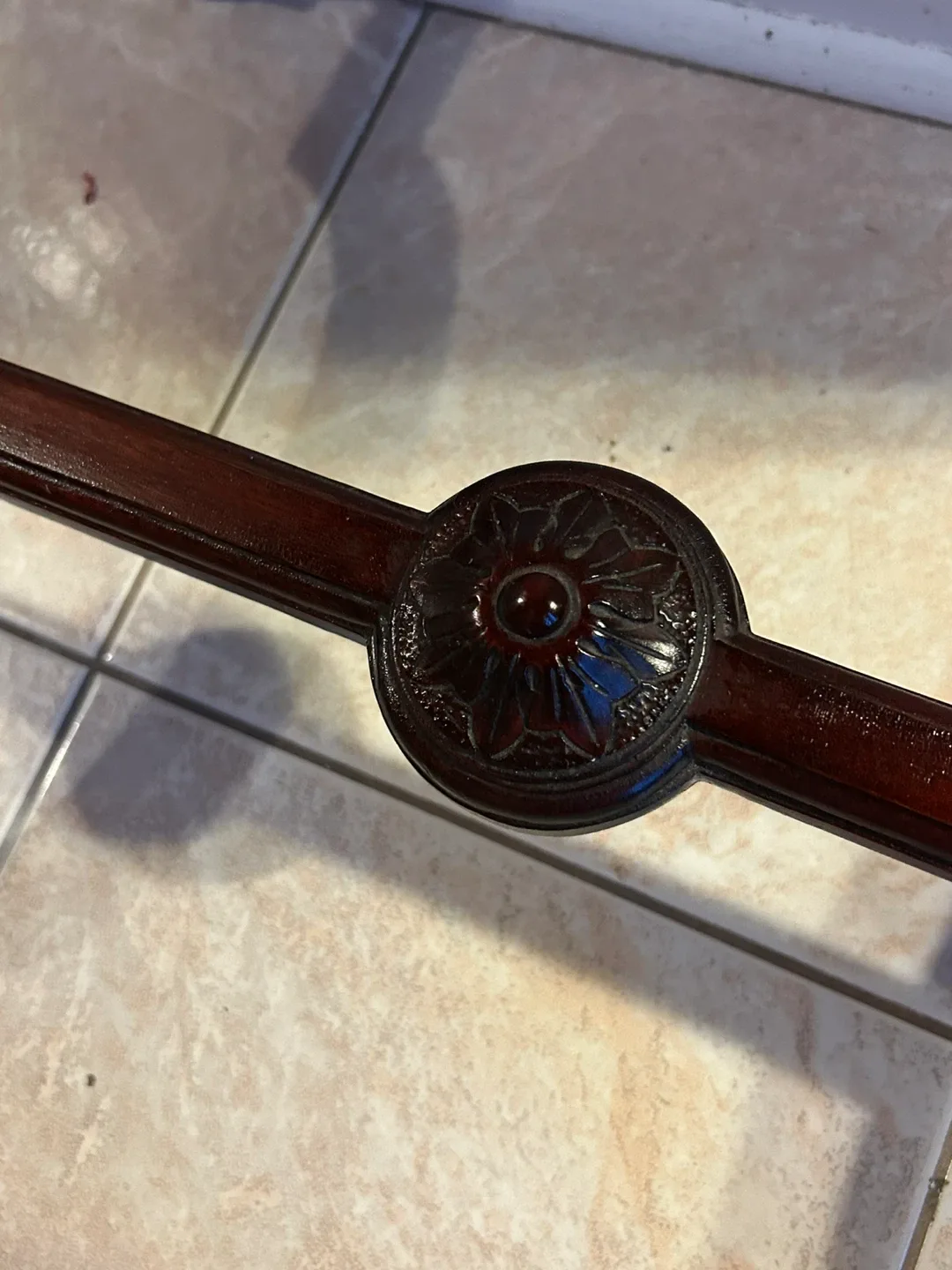 Antique Style Mahogany Side / Consol Table image indicator(4)