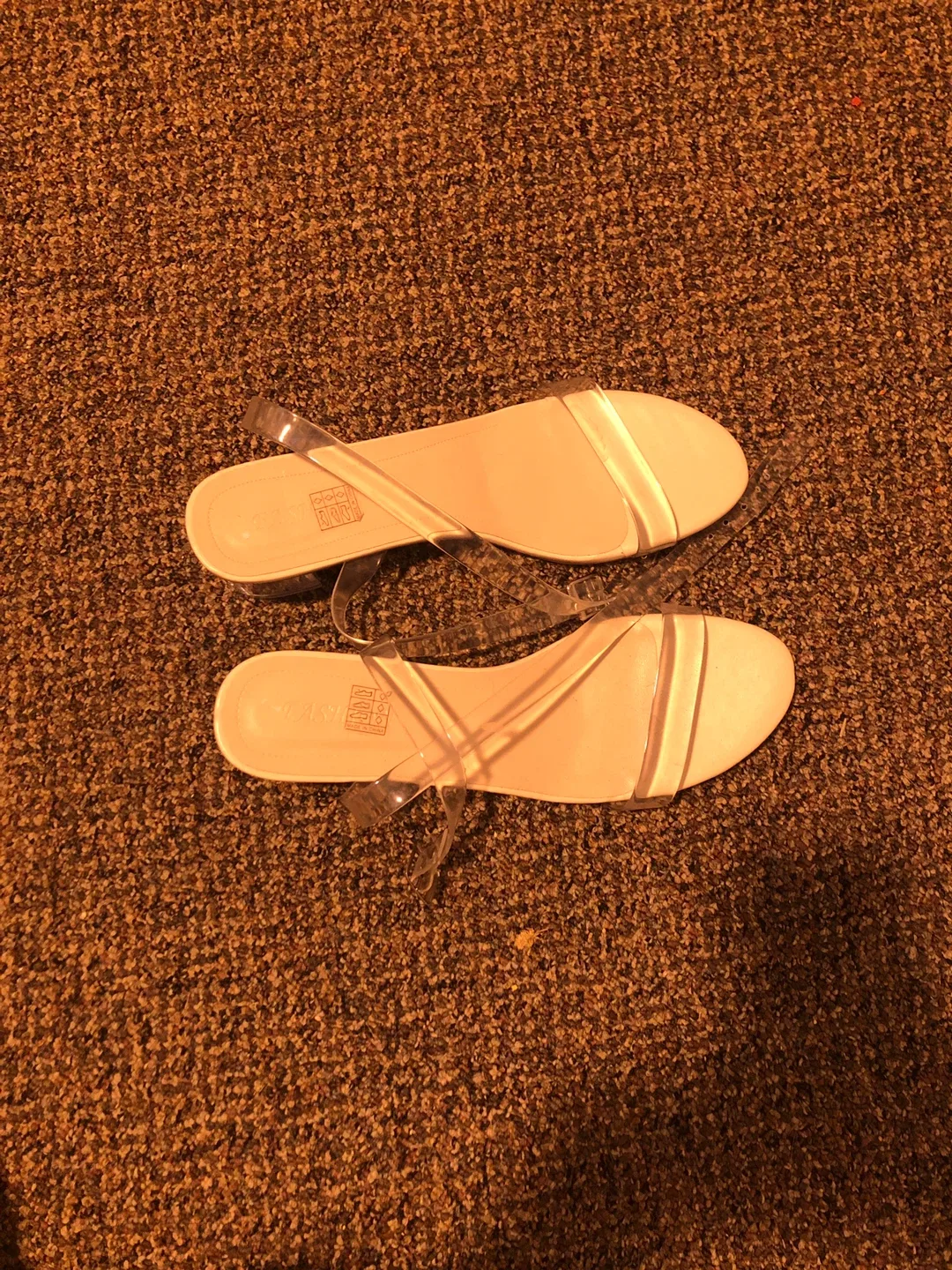 Fashion Body Clear Strap Sandals