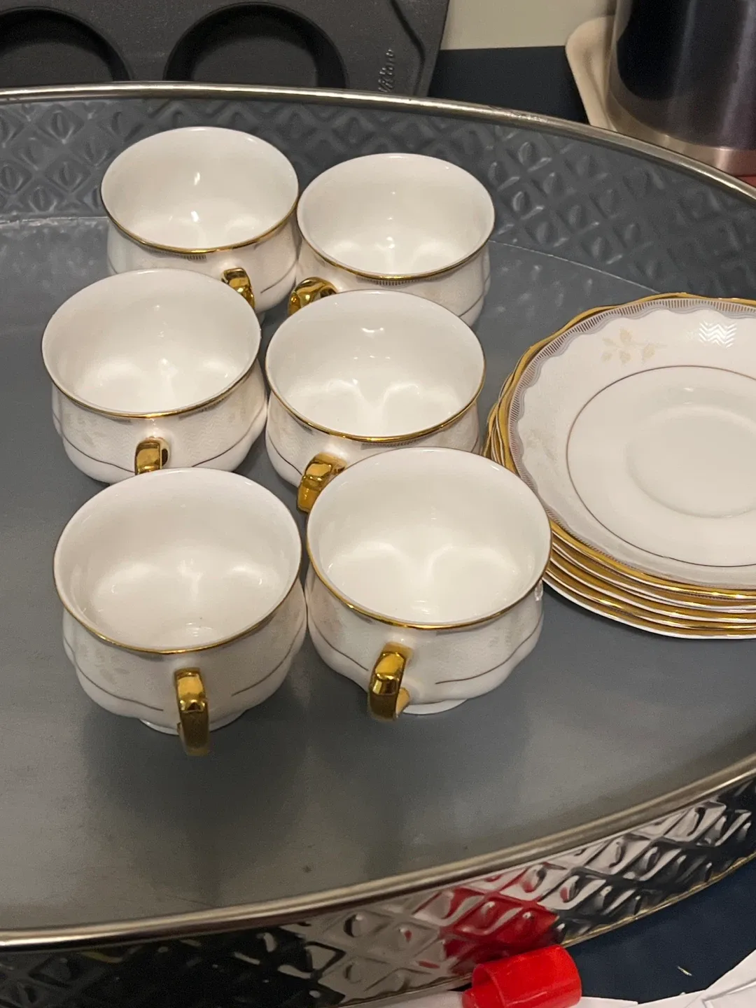 Tea Cup and Saucer Set