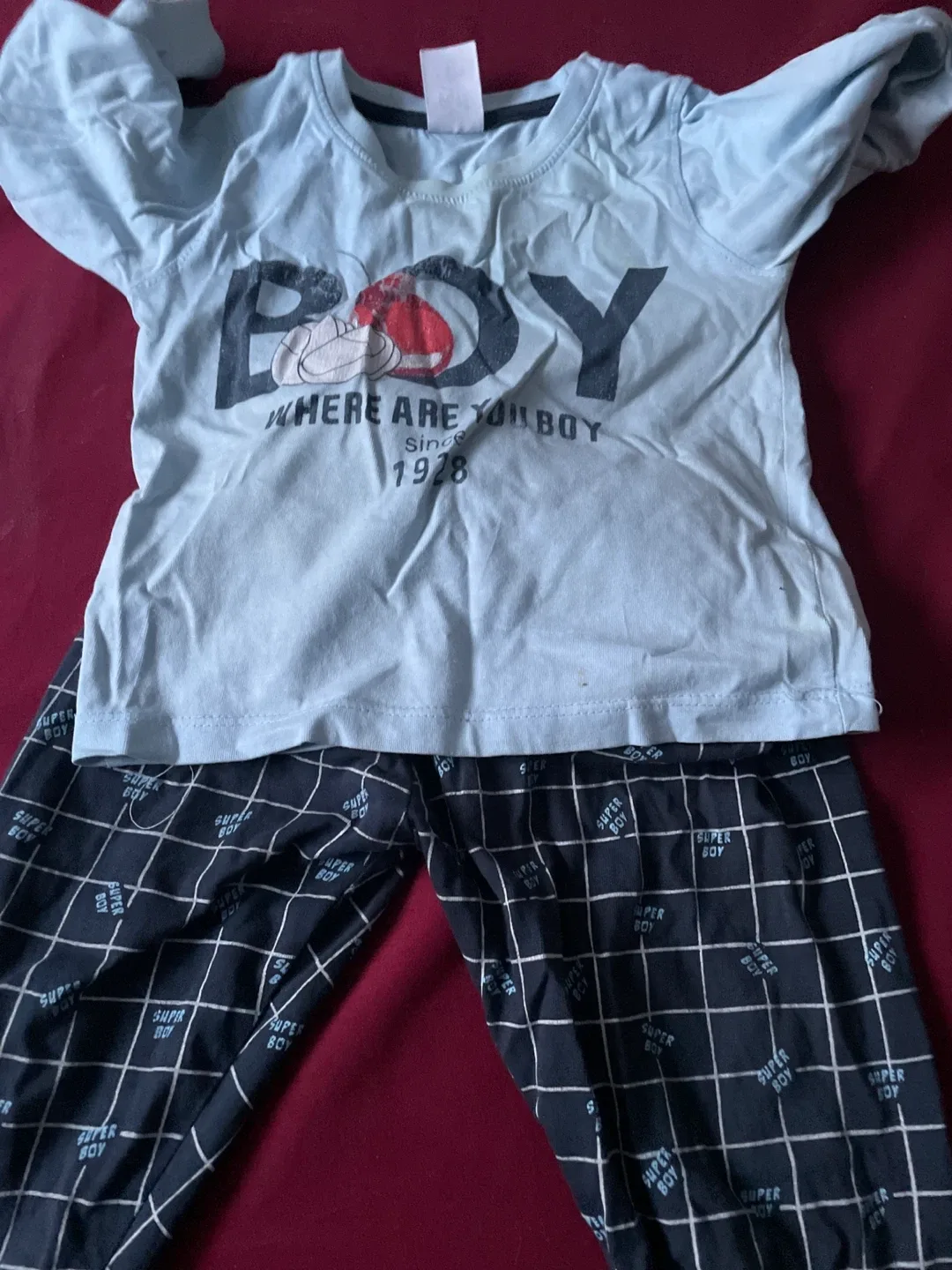 Boy Pajama Set #Cleanout