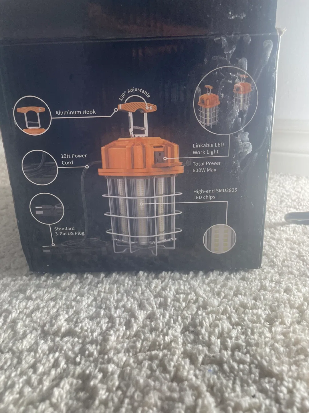 NUOGUAN 80W LED Temporary Work Light image indicator(7)