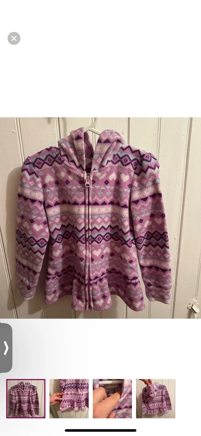 The Children's Place 3T Fleece Zip-Up Hoodie