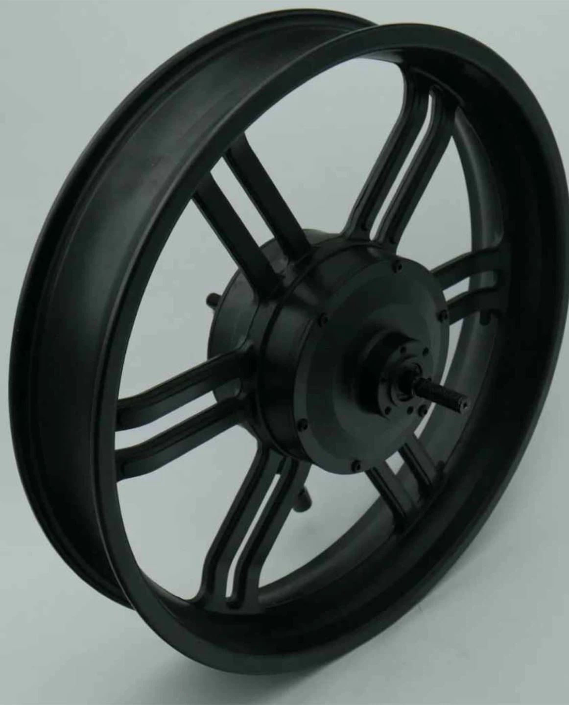 Rear Black Ebike Wheel Hub Fat Tire ET Cycle