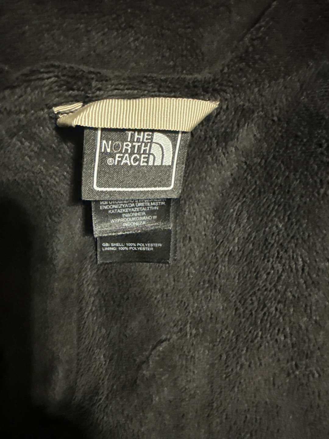 The North Face Girl's XL/TG (18) Black Fleece Jacket - photo 3