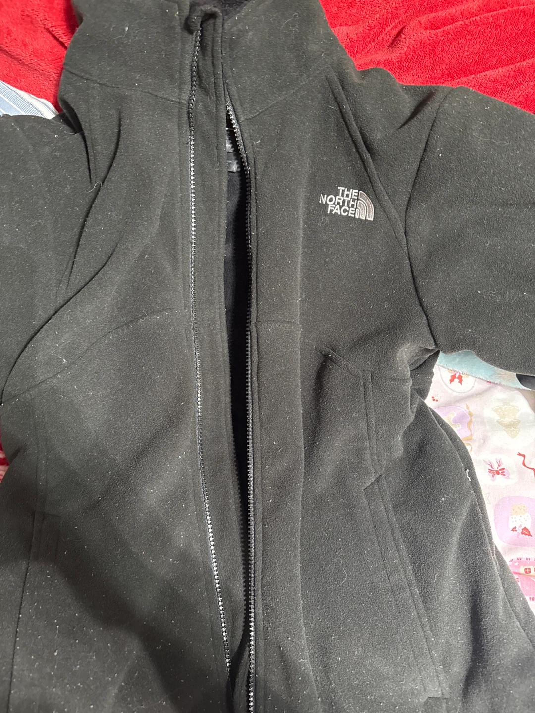 The North Face Girl's XL/TG (18) Black Fleece Jacket - photo 4