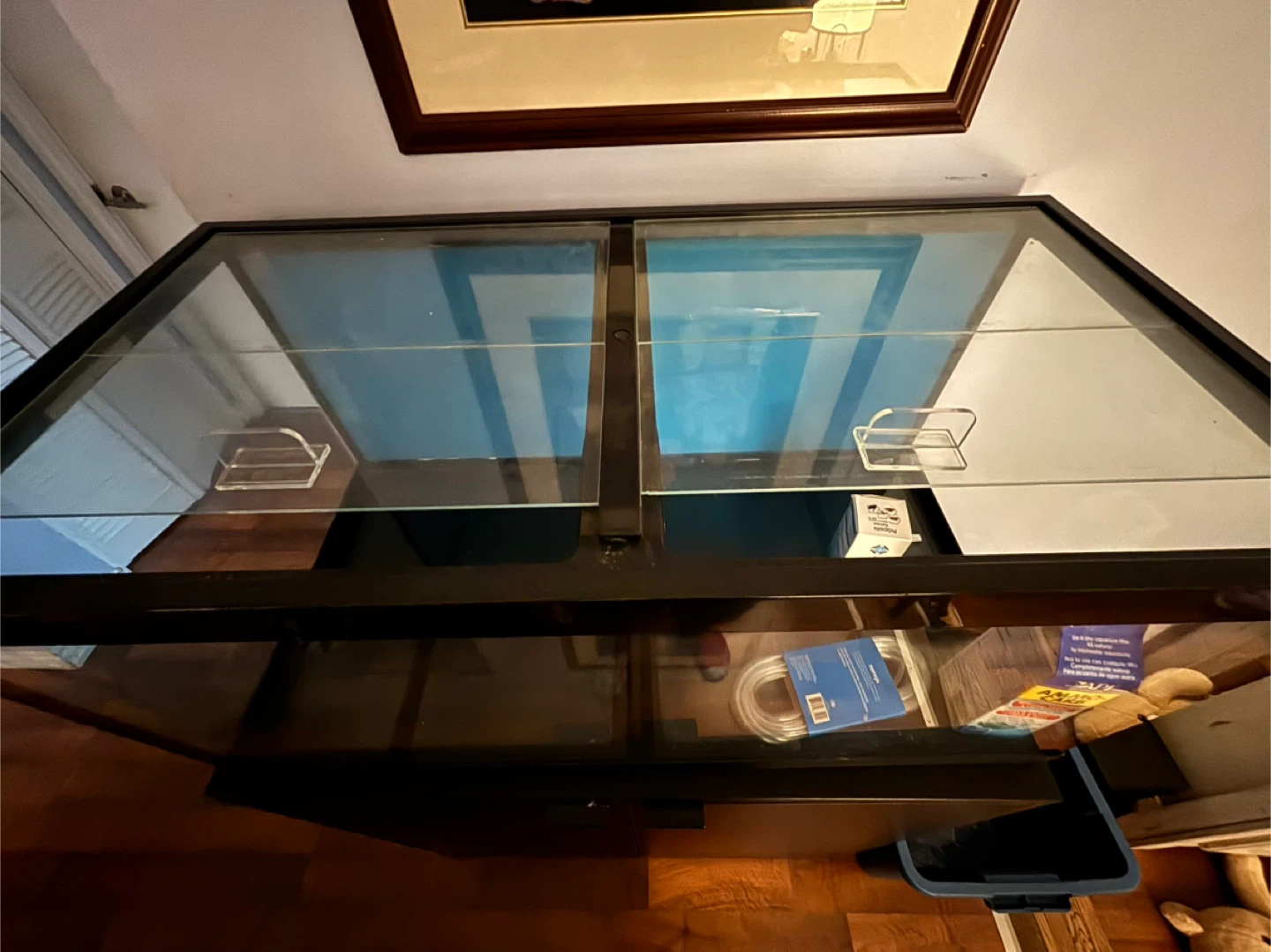 Aquarium Tank with Stand - 36" x 18" x 17"