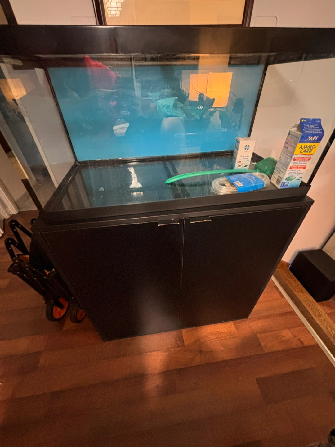 Aquarium Tank with Stand - 36" x 18" x 17" - photo 3