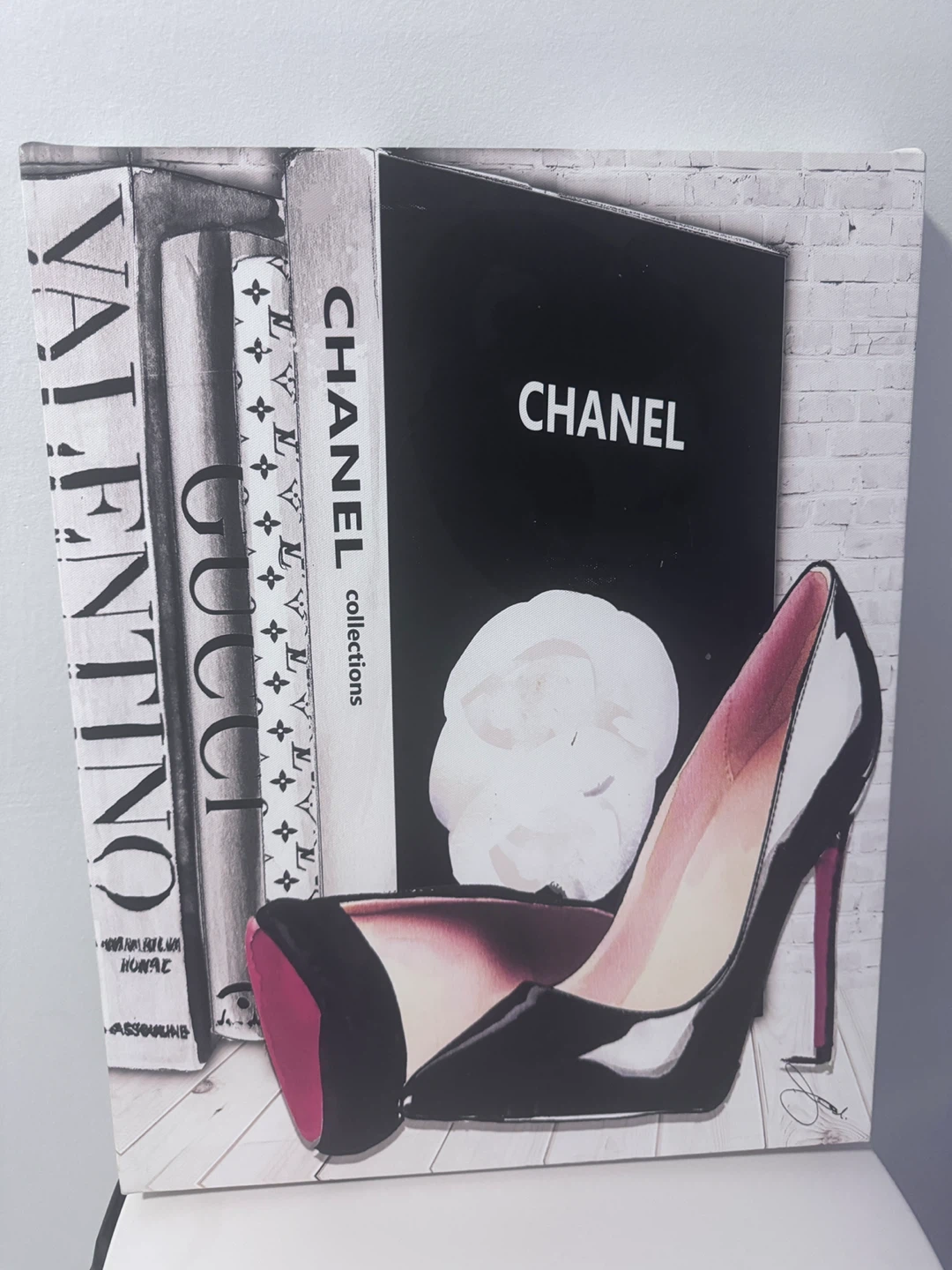 Fashion Book Canvas Wall Art