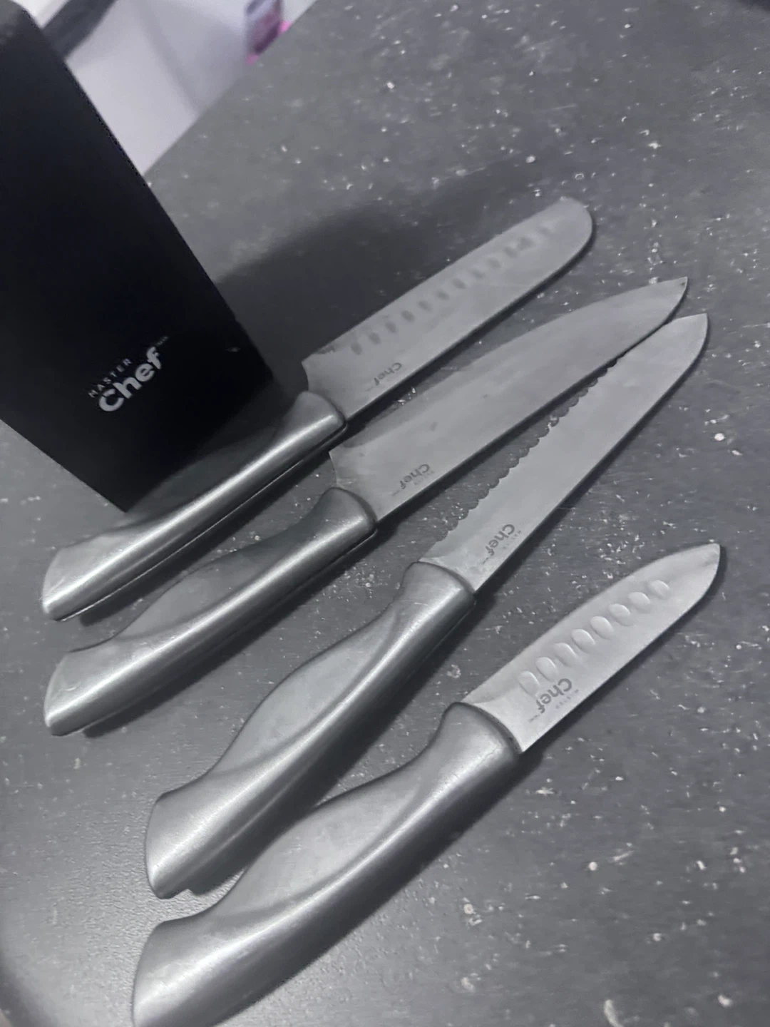 Master Chef Knife Set with Block - photo 3