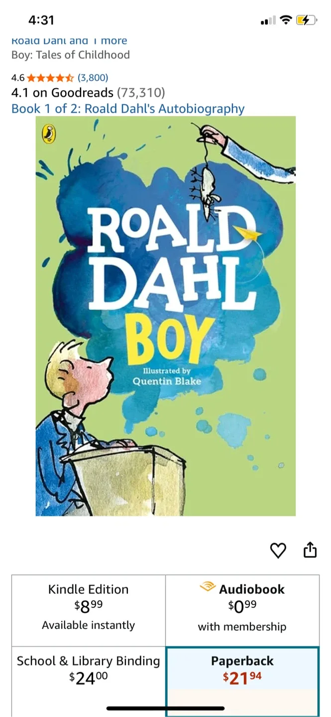 12 Roald Dahl Book Collection image indicator(8)