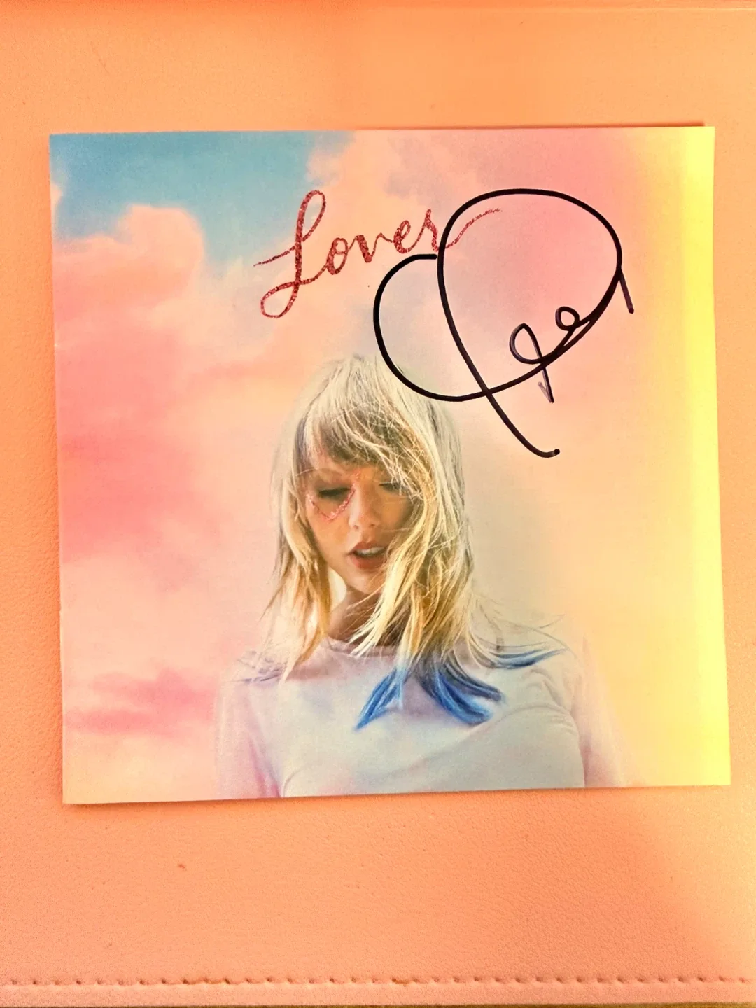 Taylor Swift Lover CD Signed