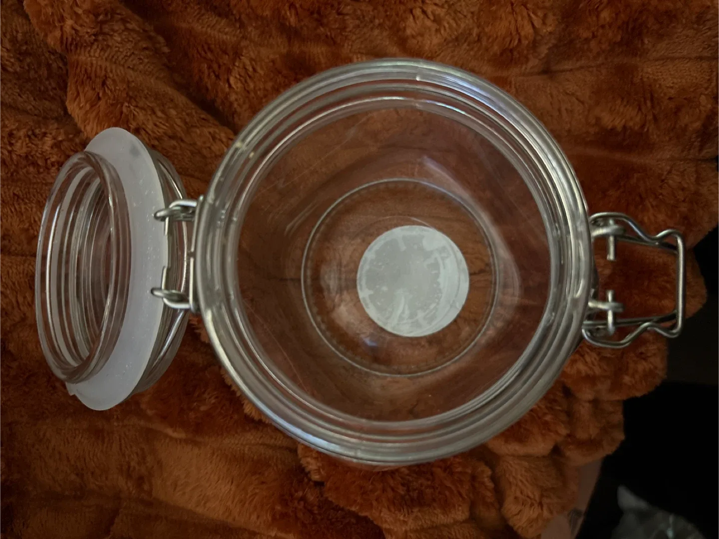 2 Glass Jars with Lids #Cleanout image indicator(2)