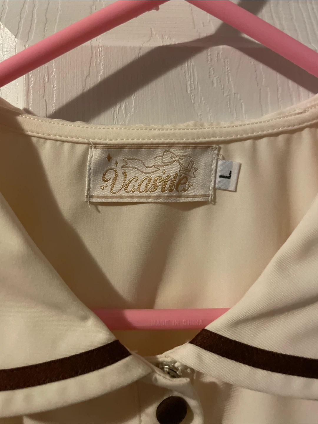 Vcasile Sailor Collar Blouse - Size L - photo 4