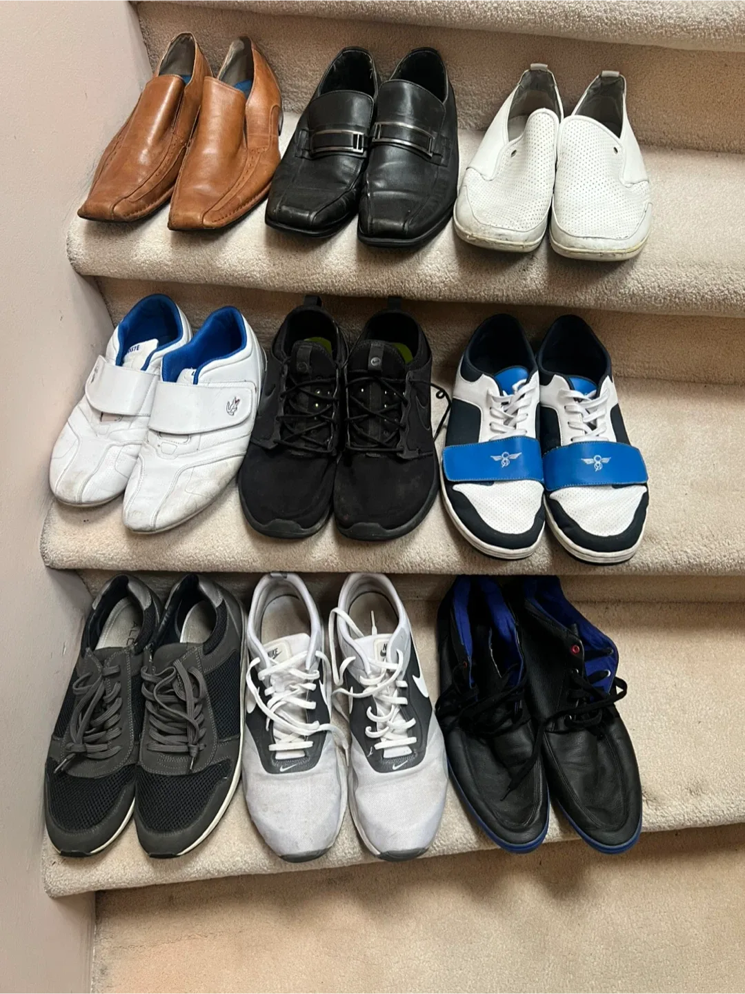 Men’s size 13 shoes, lots to choose from
