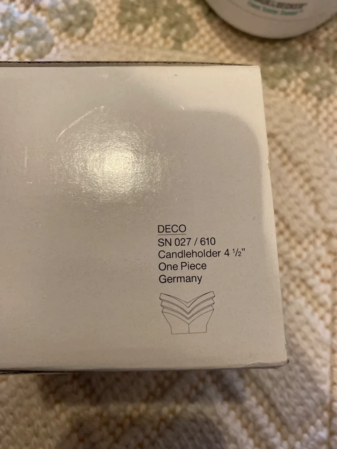 Mikasa Deco Candleholder 4 1/2" image indicator(2)