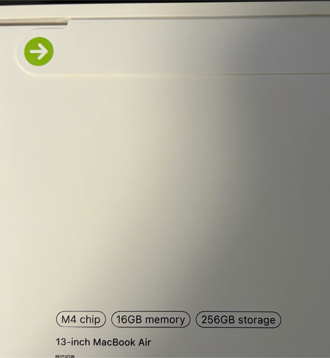 New 13-inch MacBook Air M4 Chip, 16GB Memory, 256GB Storage - photo 3