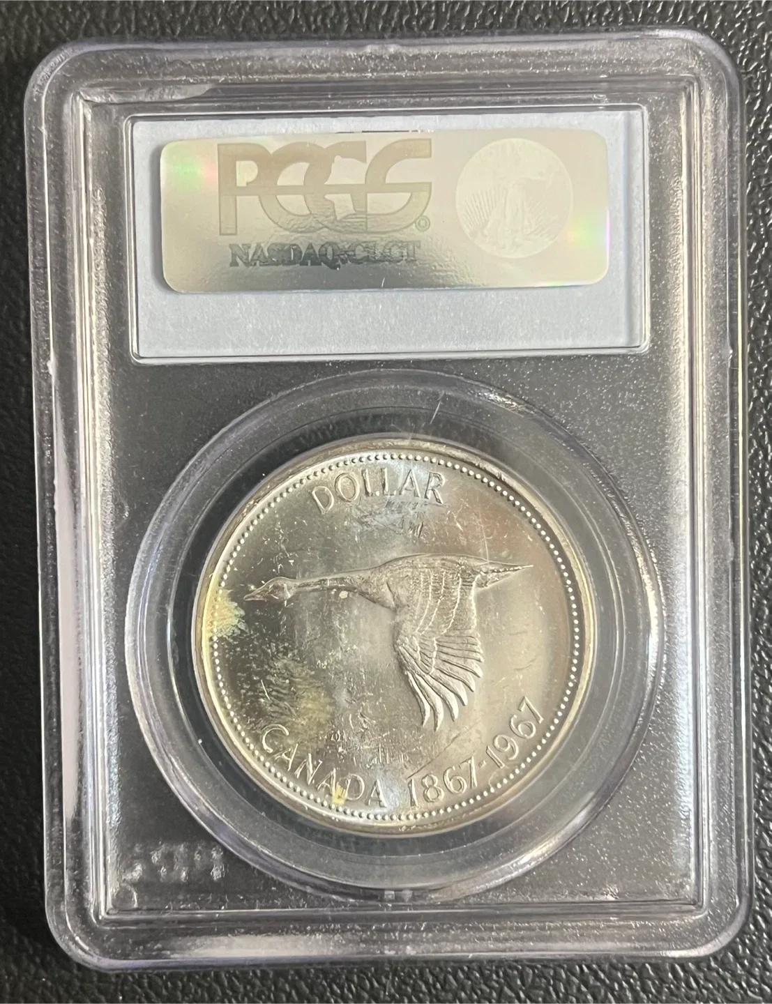 1967 PCGS MS62 Canada Dollar Coin