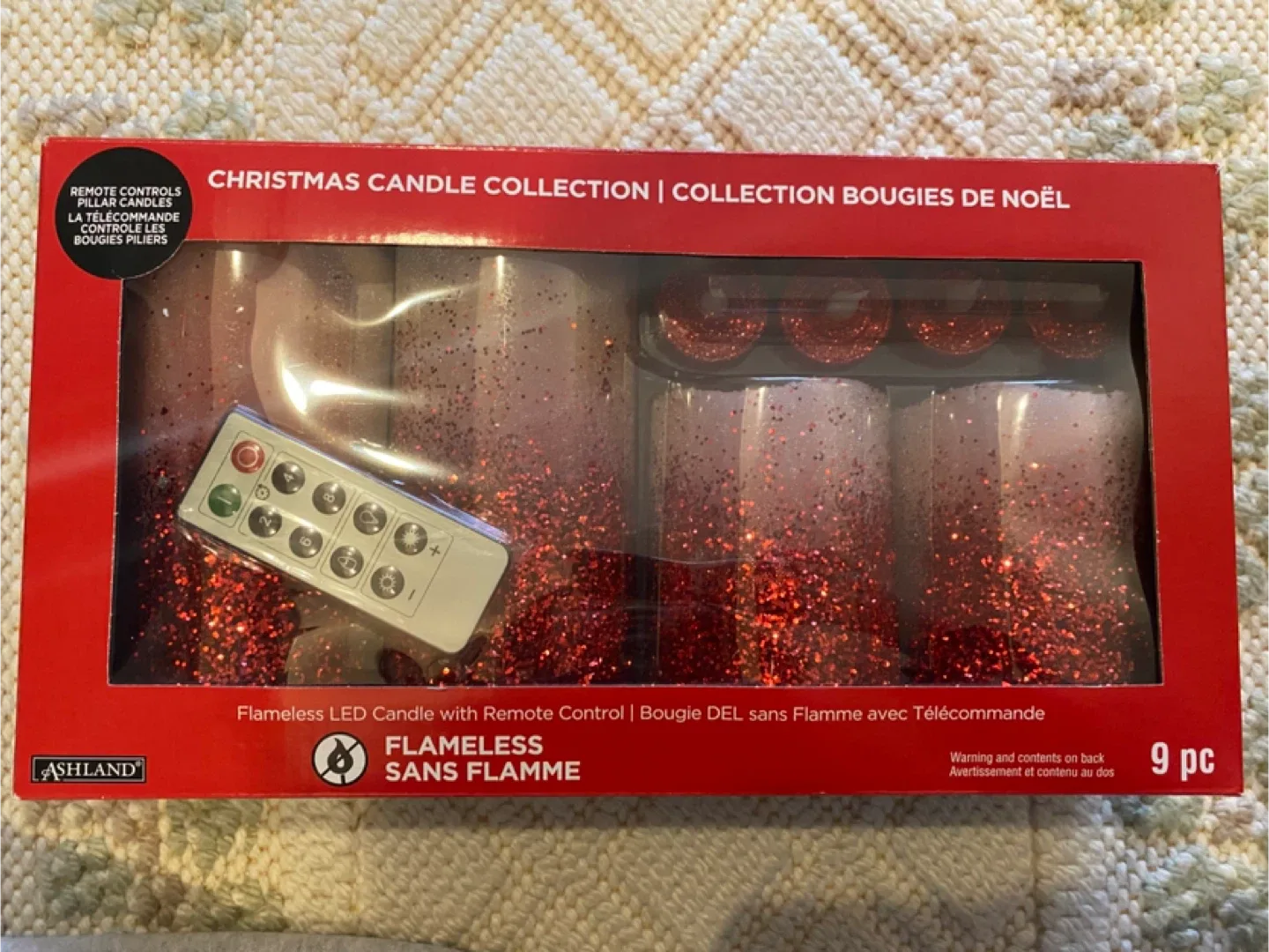 Ashland Christmas Candle Collection - 9 Piece Set