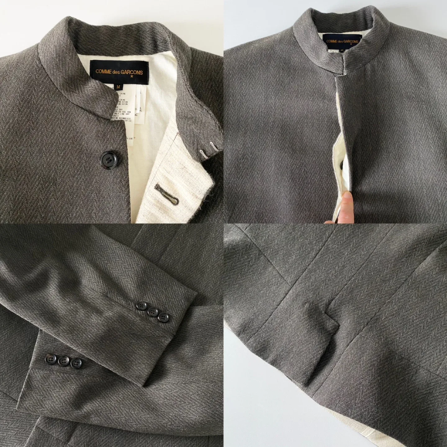 I 90's Comme des Garçons Wool Two-Piece Suit image indicator(5)