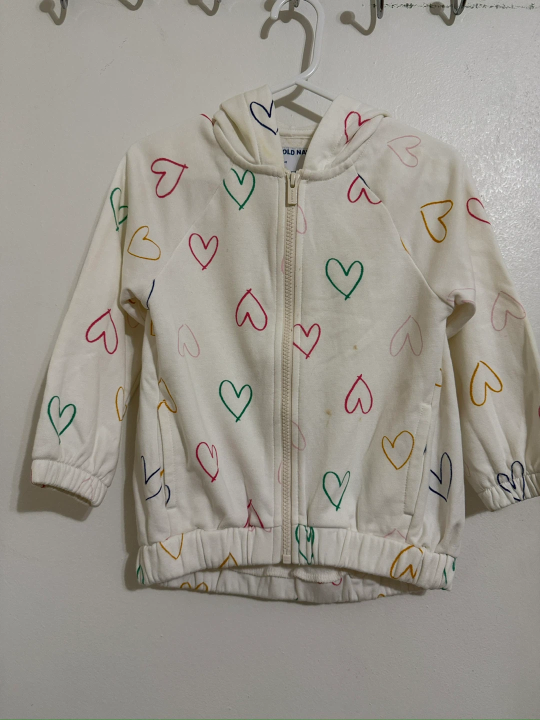 Old Navy Heart Print Tracksuit Set 4T - photo 2