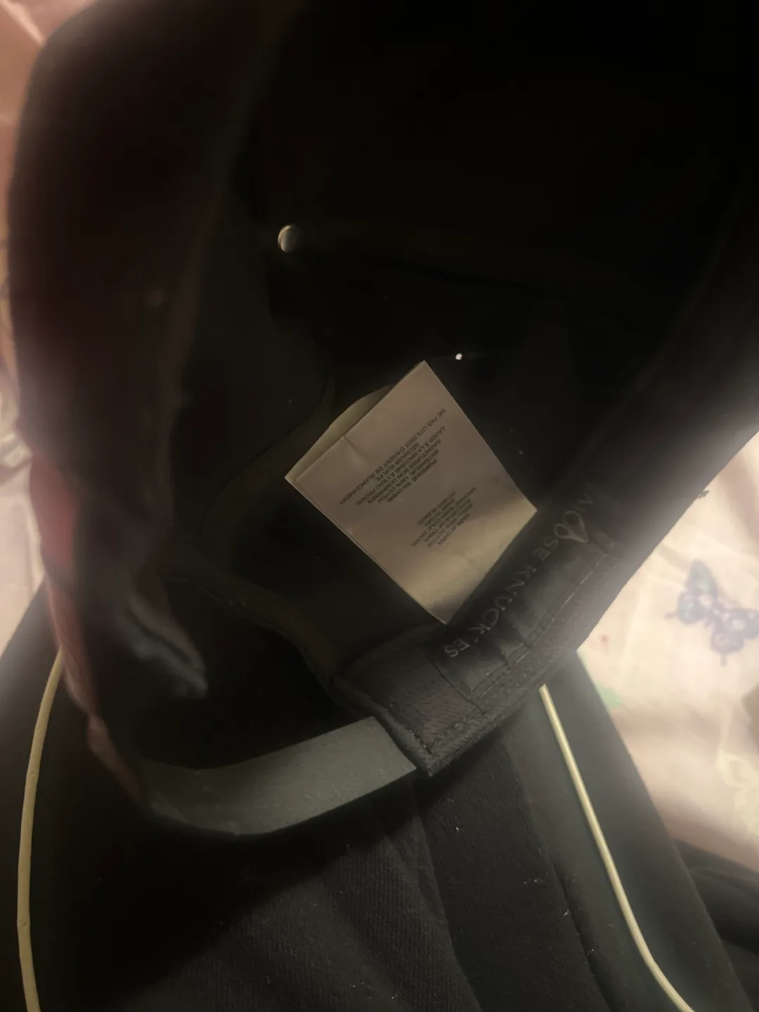 Moose Knuckles Black Baseball Cap image indicator(5)