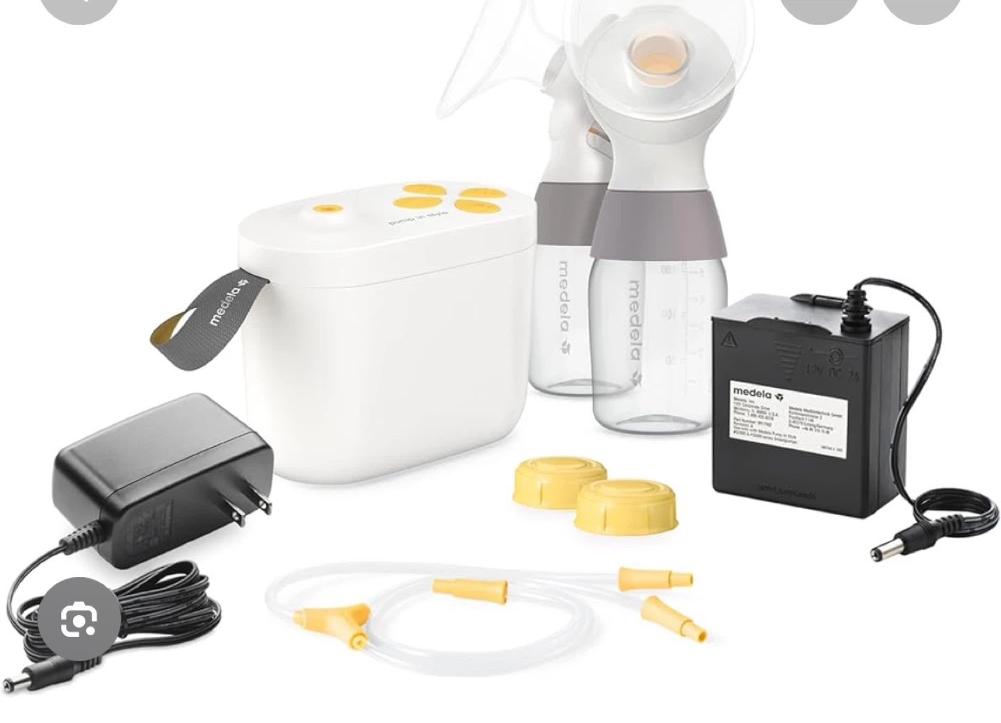Medela Pump In Style Breast Pump. Only one bottle