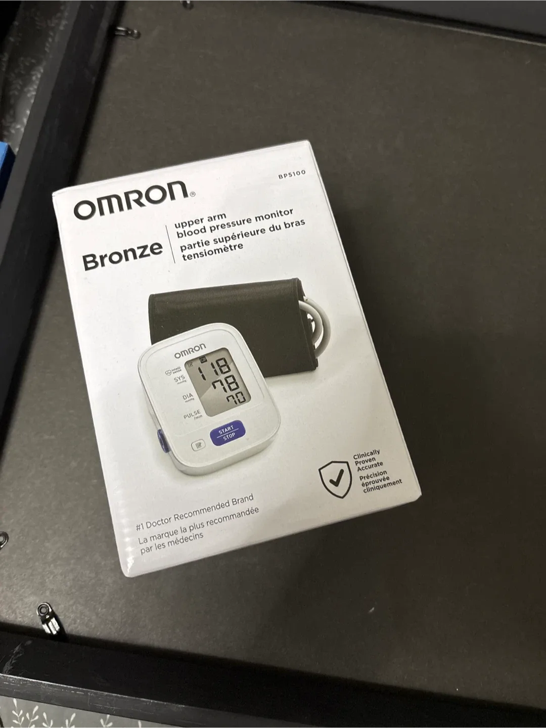 NEW Omron Bronze BP5100 Upper Arm Blood Pressure Monitor