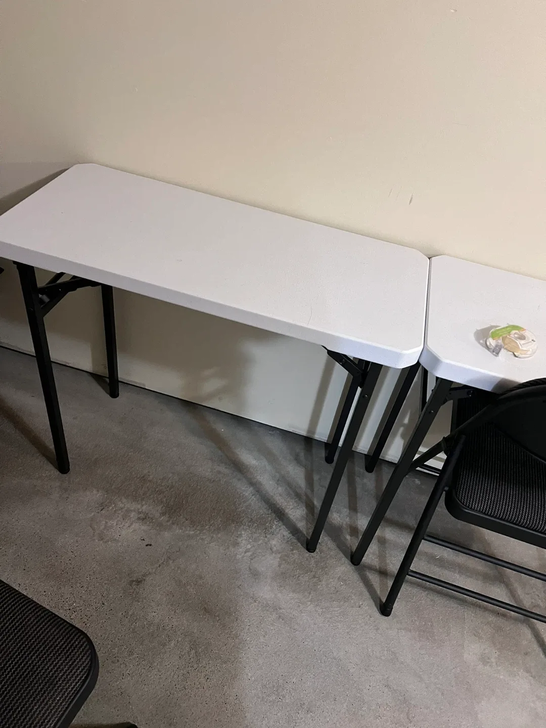Folding Table - White