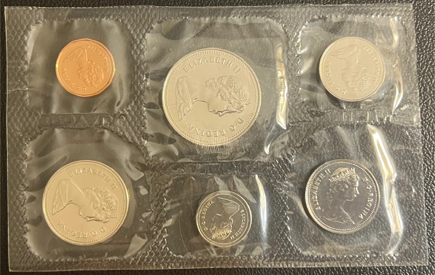 1985 Canadian Uncirculated Coin Set - photo 2