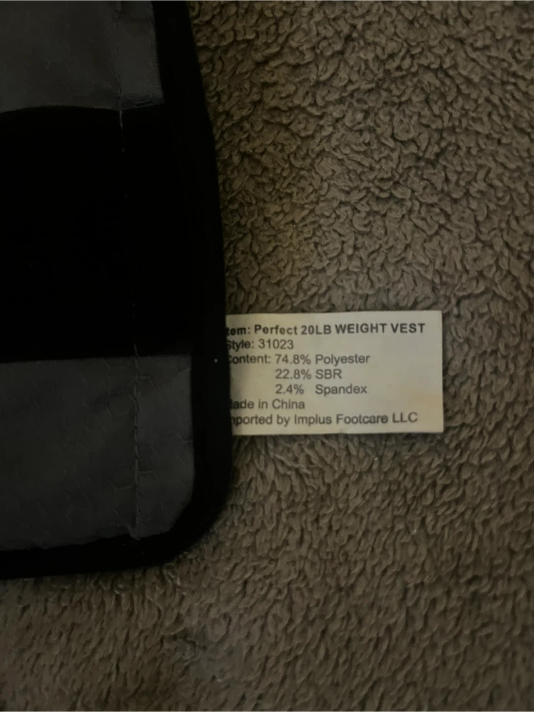 Perfect Fitness 20lb Weight Vest - photo 4