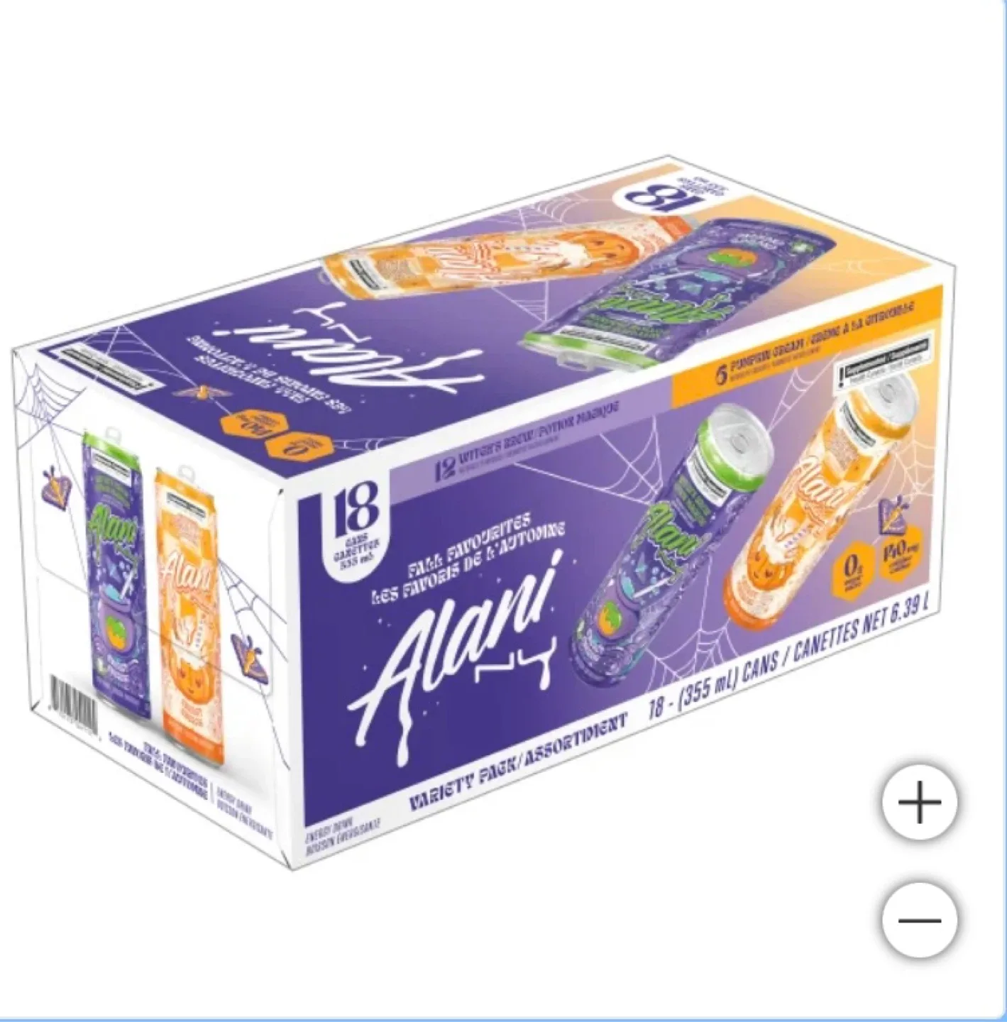 Alani NU Energy Drink 18pk