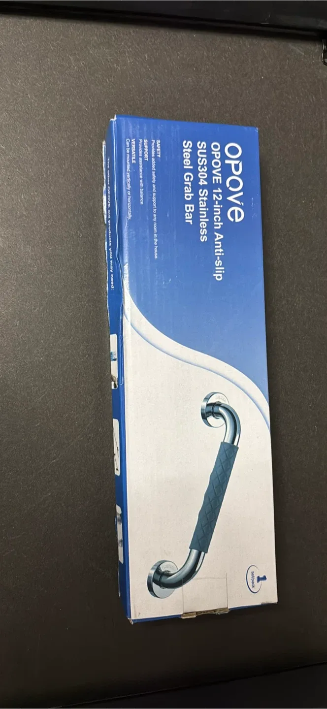 NEW High END OPOVE 12-inch Anti-Slip Stainless Steel Grab Bar image indicator(3)