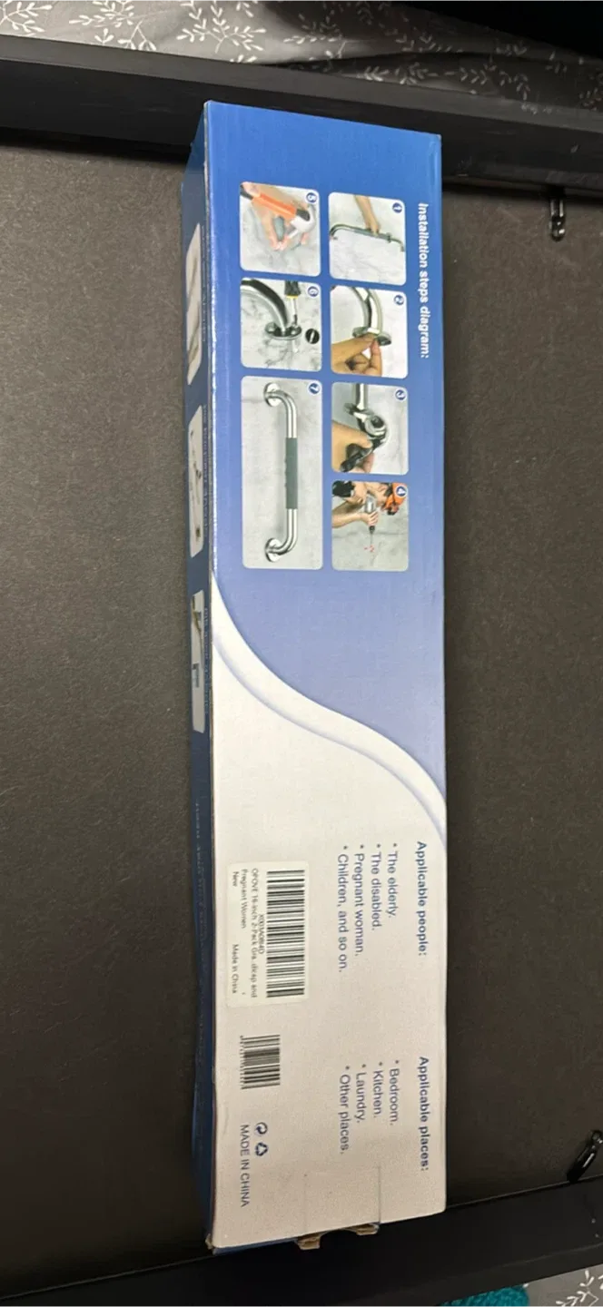 NEW High END OPOVE 12-inch Anti-Slip Stainless Steel Grab Bar image indicator(2)