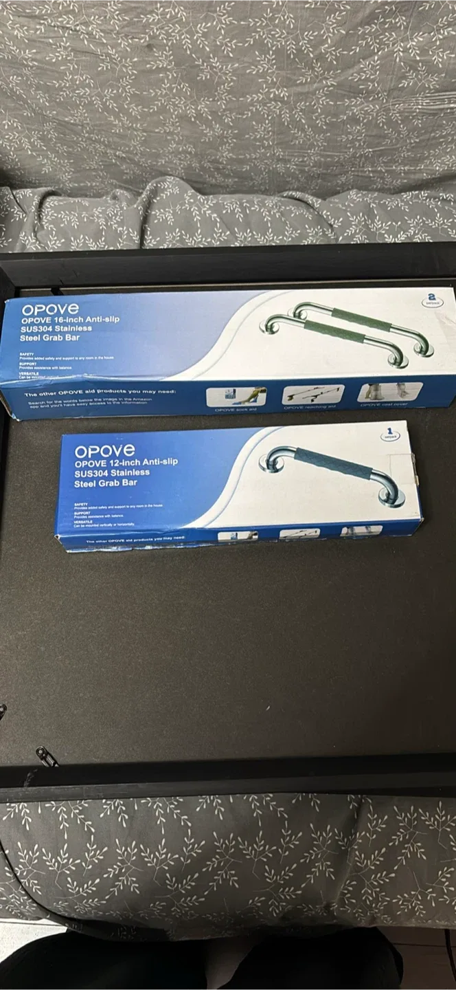 NEW High END OPOVE 12-inch Anti-Slip Stainless Steel Grab Bar