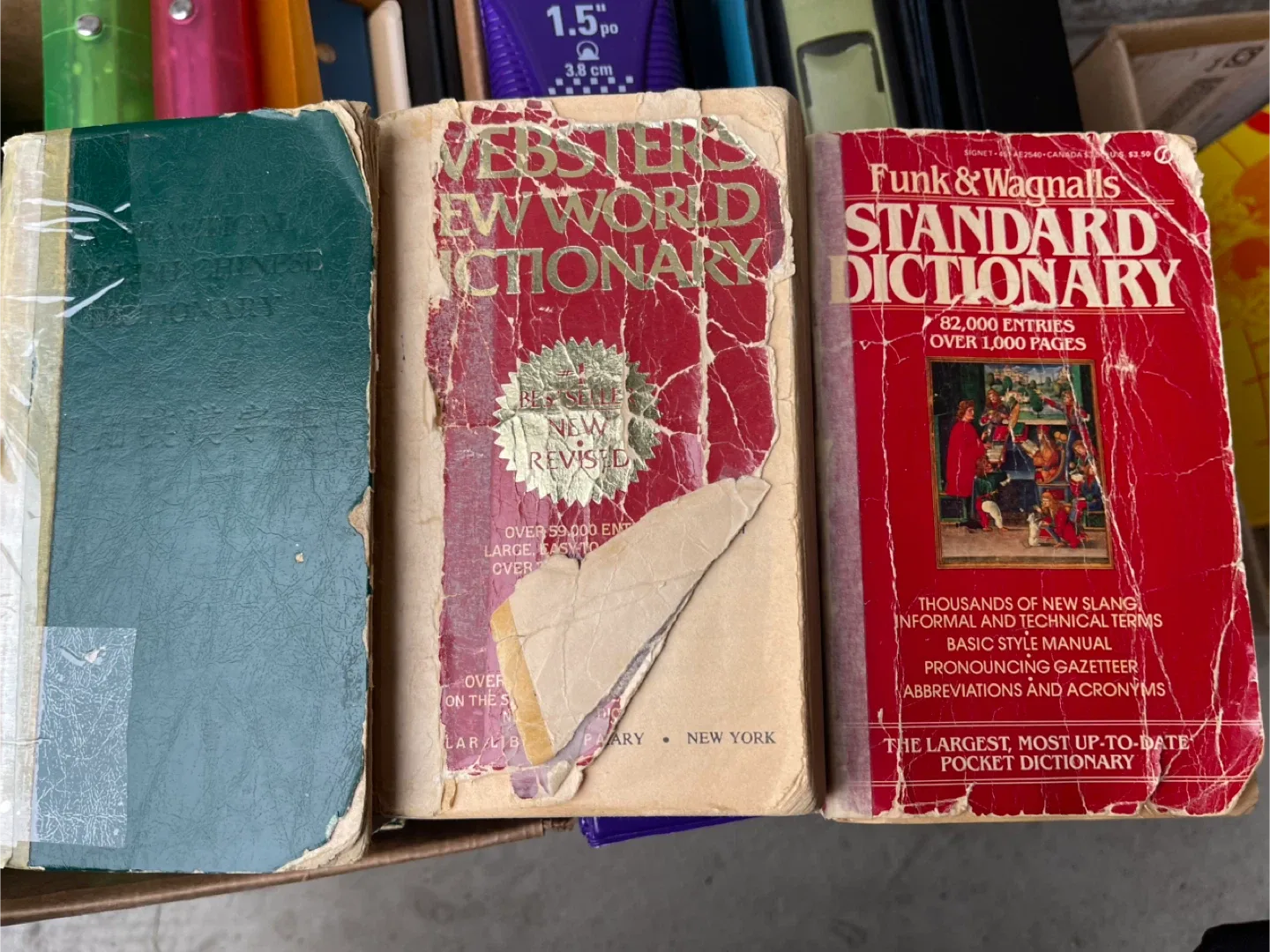 Webster's New World & Funk & Wagnalls Standard Dictionaries