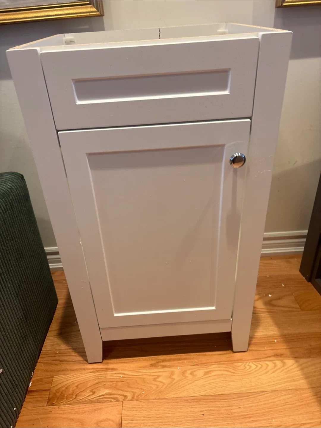 White Bathroom Vanity Cabinet ONLY