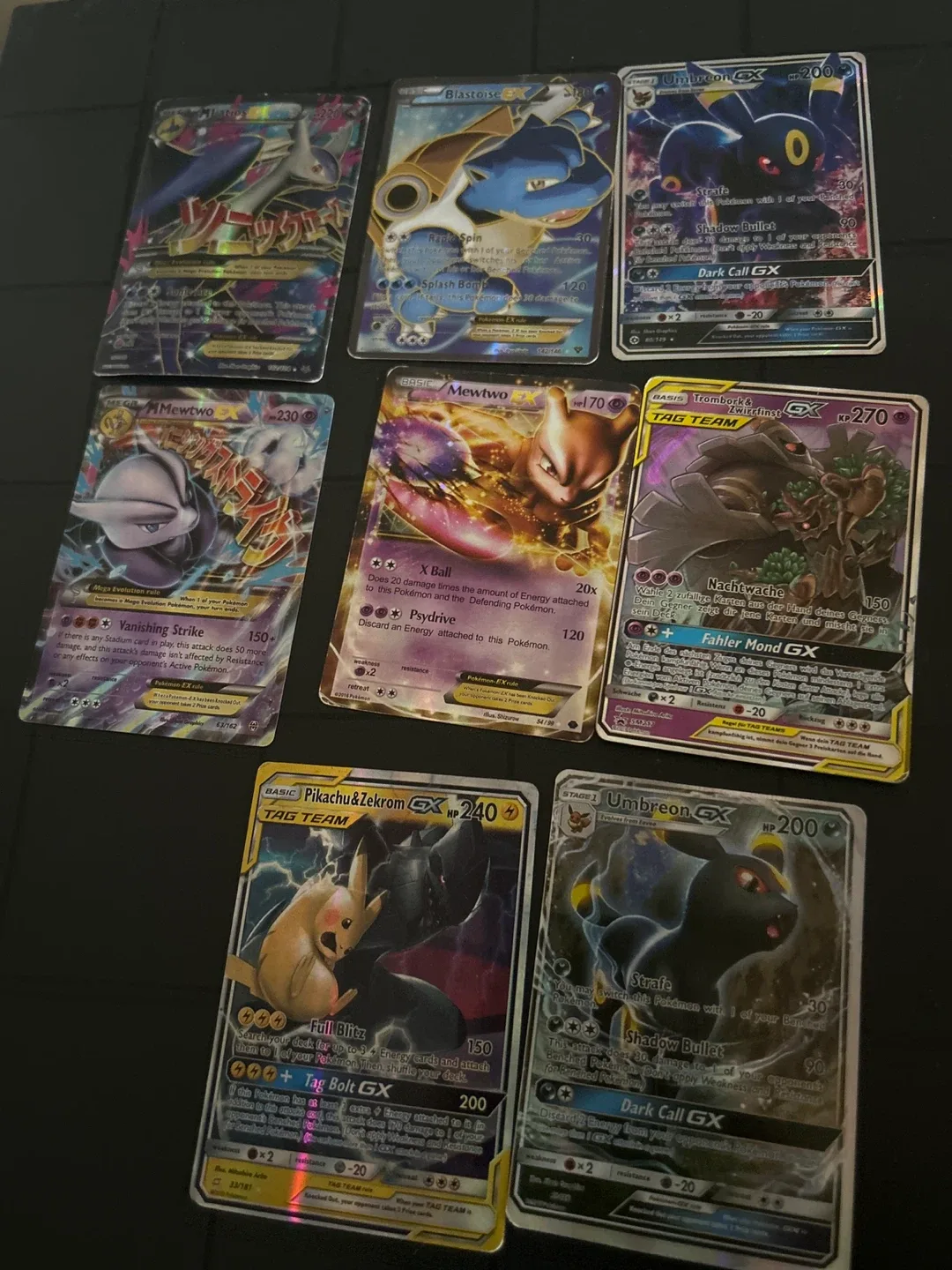 70 Pokemon cards all gx