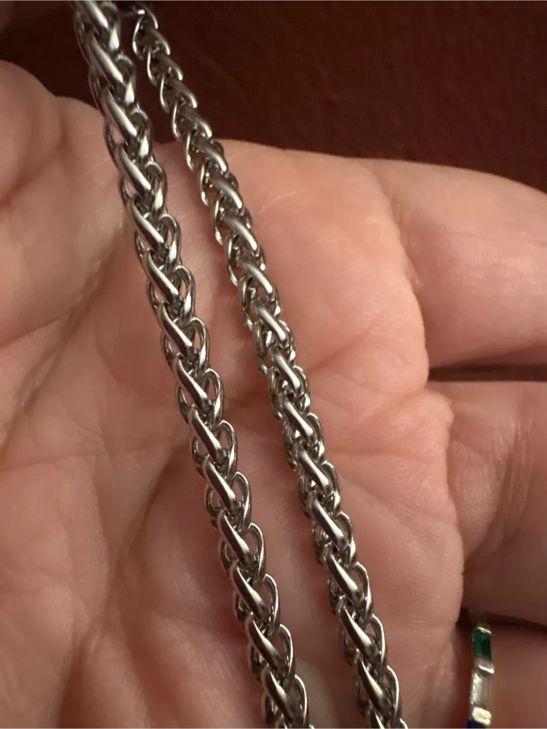 Authentic Thor Hammer Necklace - Silver & Gold Stainless Steel image indicator(5)