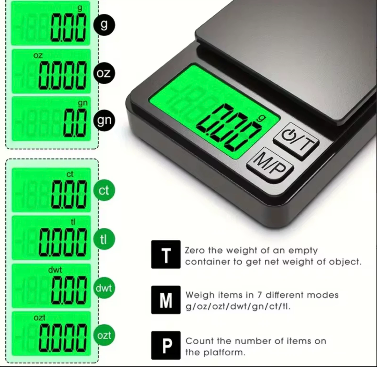 Digital Scale - High Precision Gram Scale - photo 3