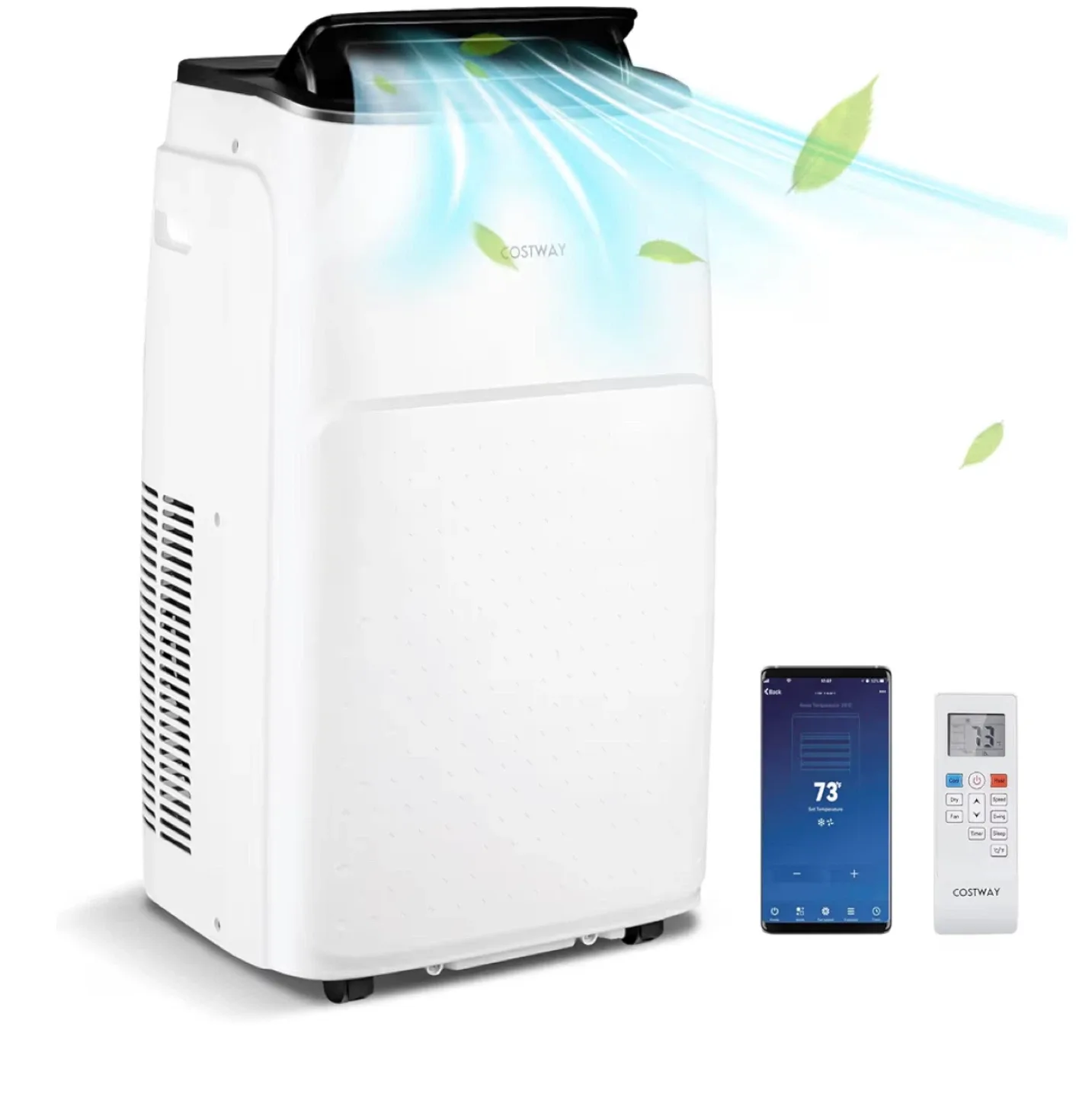 Costway Portable Air Conditioner - White