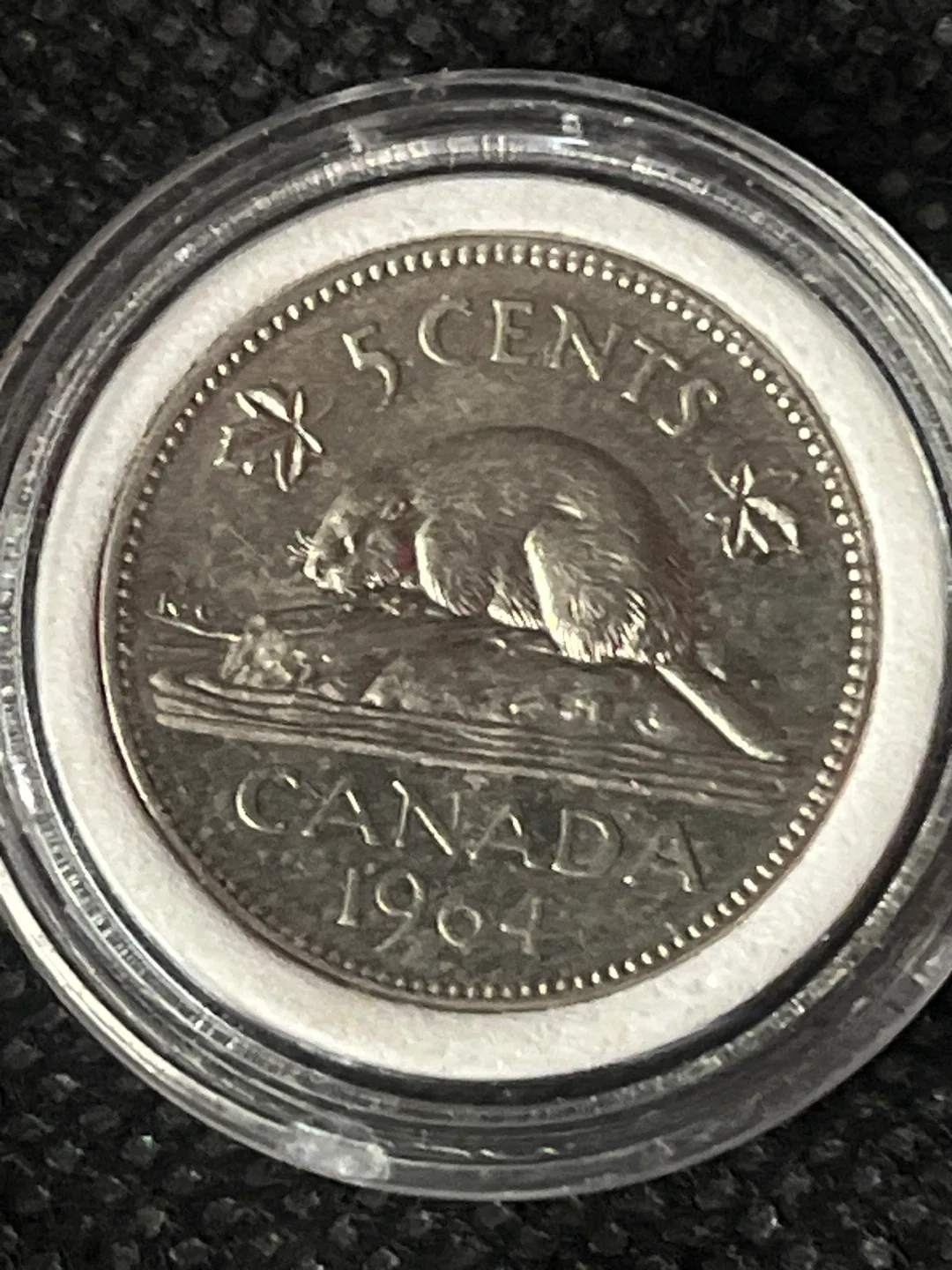 1964 Canadian 5 Cents Coin image indicator(2)